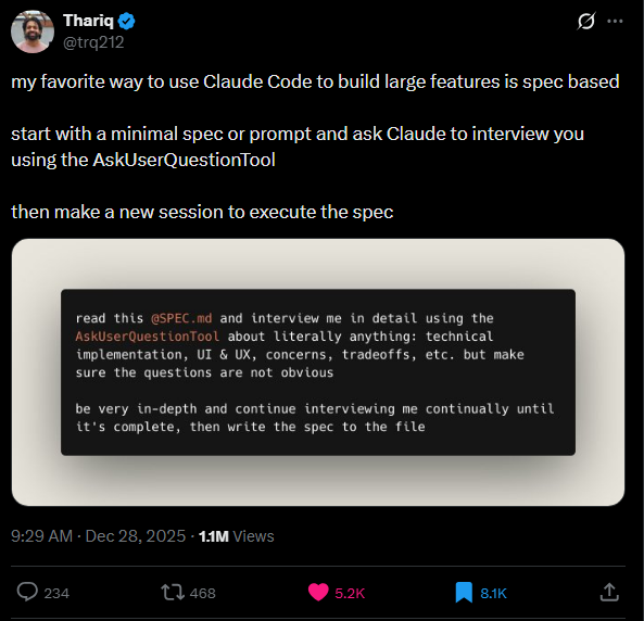 Spec-Based Development Workflow